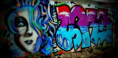 Graffiti Wall in Russia - Photo by MaxvellTwis - Ours (2012)