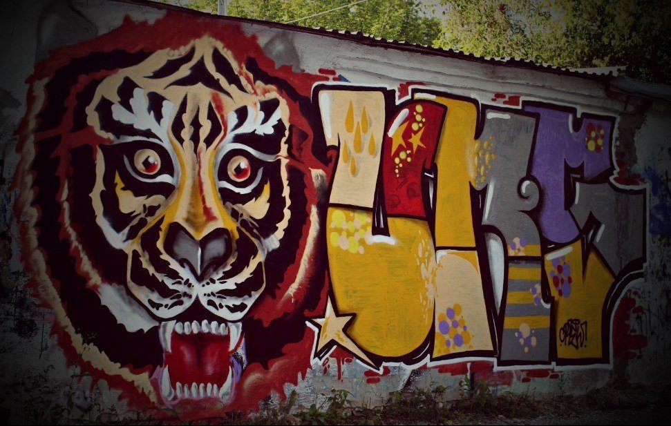 Graffiti Wall in Russia - Photo by MaxvellTwis - Twis, &, Graf (2012)