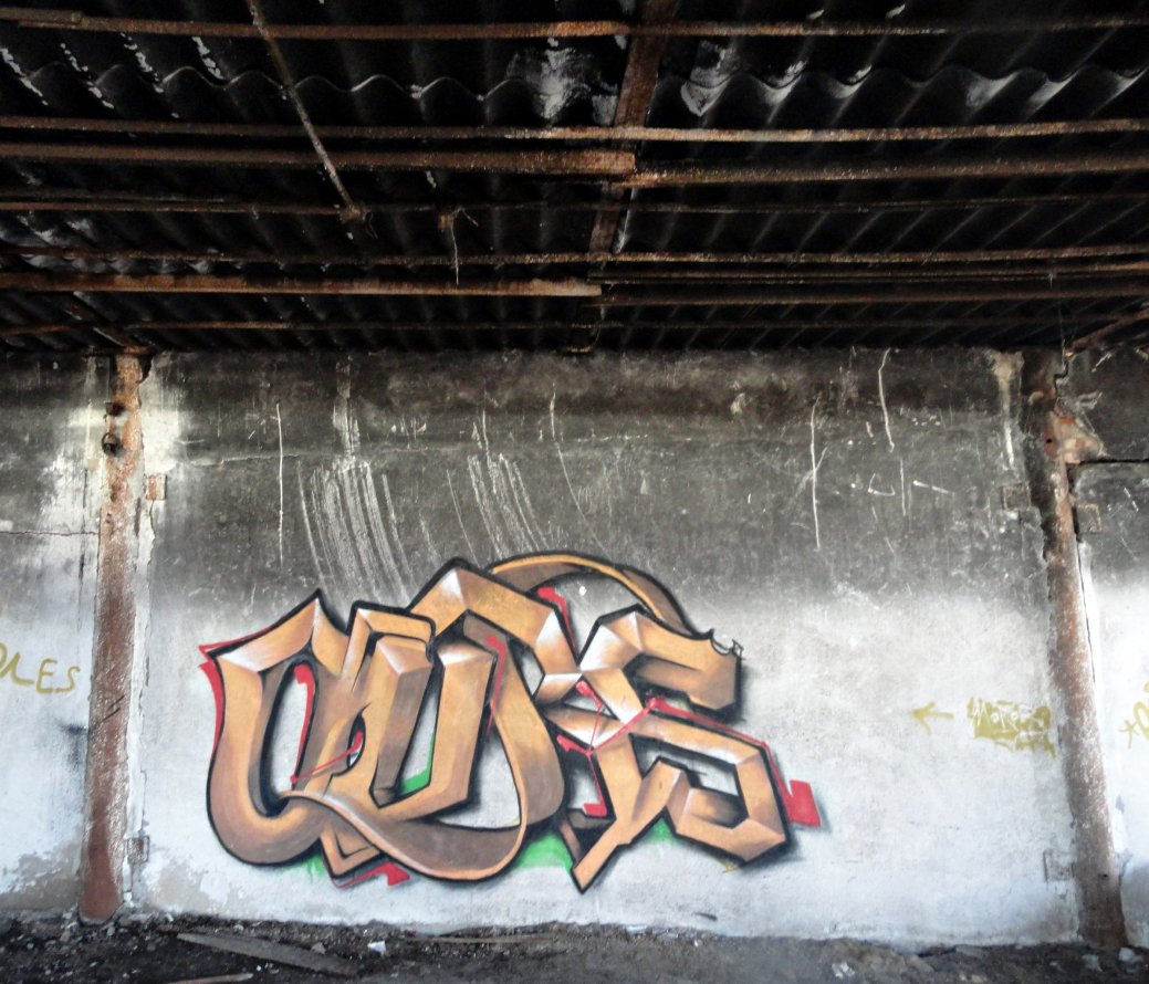 Graffiti Wall in Russia - Photo by MaxvellTwis - OURS, crew (2013)