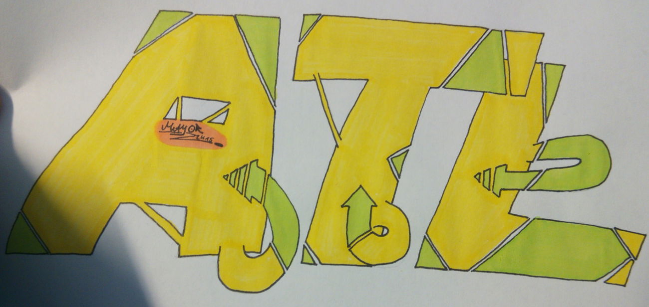 Graffiti Sketch - Photo by Mayor - sketches, noob (2015)