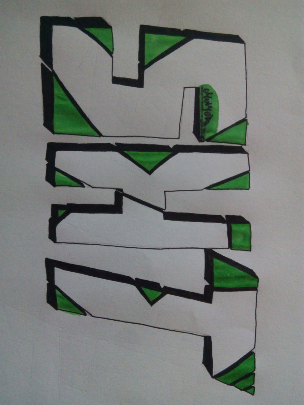 Graffiti Sketch - Photo by Mayor - sketches, noob (2015)