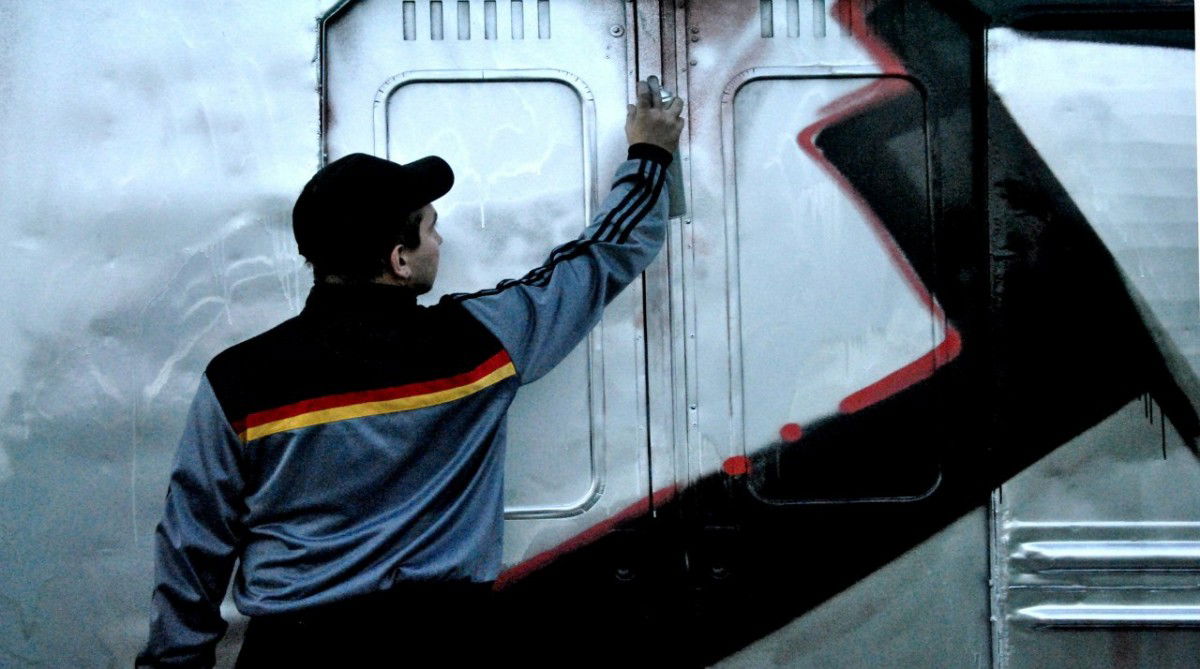 Graffiti Train - Photo by Mazik