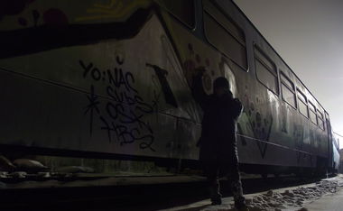 Graffiti Train - Photo by Mazik