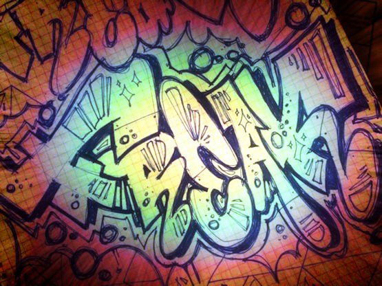 Graffiti Sketch - Photo by McFahne