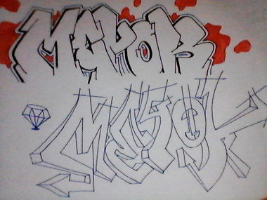 Graffiti Sketch - Photo by Me4oK