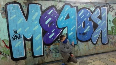 Graffiti Bombing - Photo by Me4oK