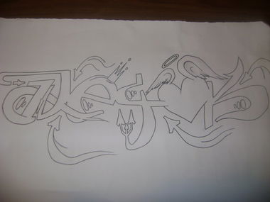 Graffiti Sketch - Photo by Me4oK