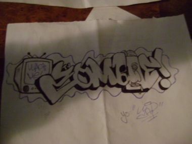 Graffiti Sketch - Photo by Me4oK