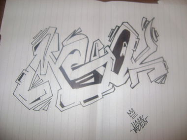 Graffiti Sketch - Photo by Me4oK