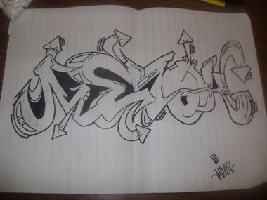 Graffiti Sketch - Photo by Me4oK