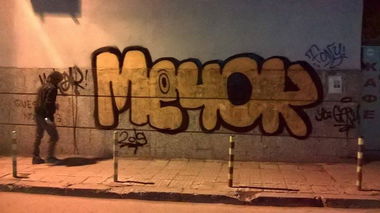 Graffiti Bombing - Photo by Me4oK