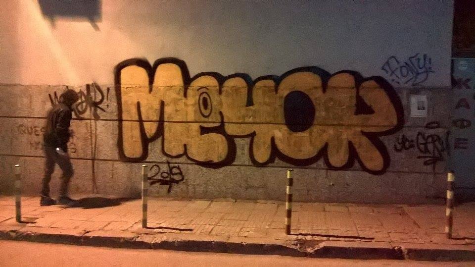 Graffiti Bombing - Photo by Me4oK