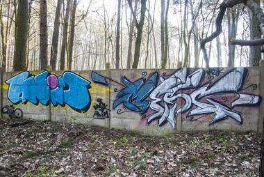 Graffiti Bombing - Photo by MeScus