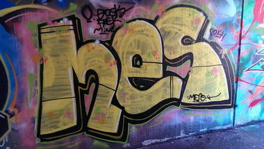 Graffiti Bombing - Photo by MeSo
