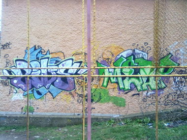 Graffiti Wall - Photo by MeaPsteR - meap, zive, wall (2011)