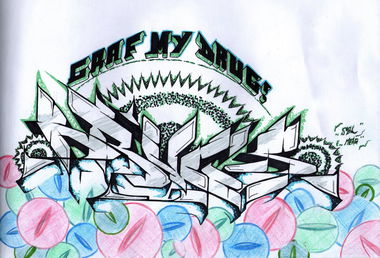 Graffiti Sketch - Photo by Meag199 (2014)