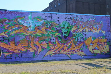Graffiti Wall - Photo by Meag199 (2014)