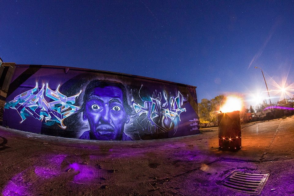 Graffiti Wall - Photo by Meag199 - Saint, Alküd (2015)