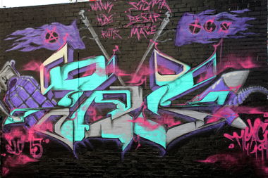 Graffiti Wall - Photo by Meag199