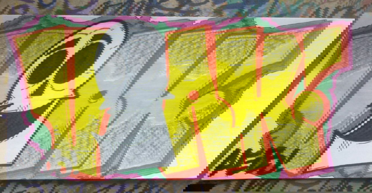 Graffiti Wall - Photo by Meager - GRIMM, AGB (2014)