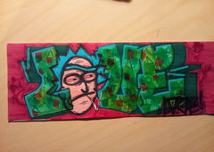 Graffiti Sketch - Photo by Meager