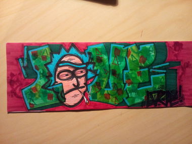 Graffiti Sketch - Photo by Meager