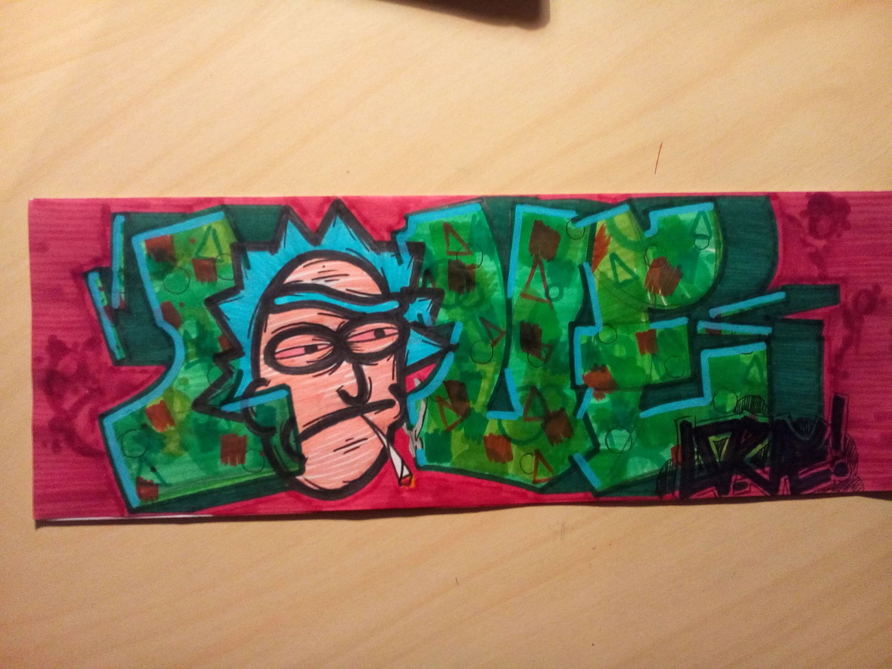 Graffiti Sketch - Photo by Meager