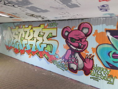 Graffiti Wall - Photo by Meckes