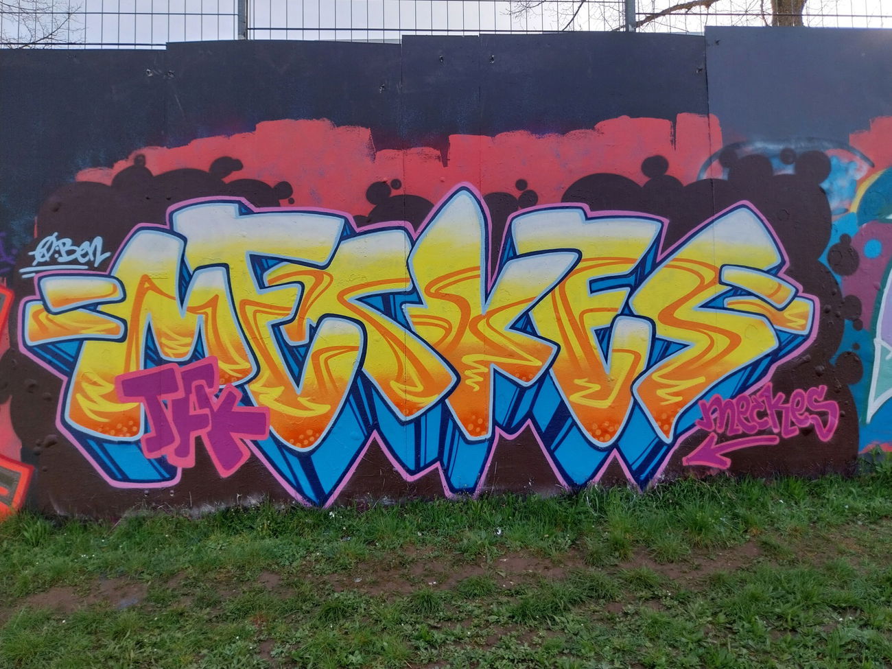 Graffiti Wall - Photo by Meckes