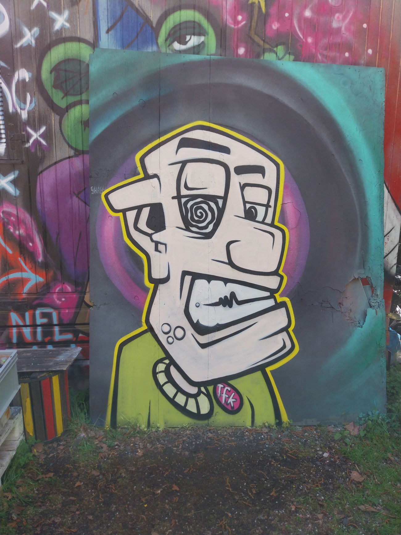 Graffiti Wall - Photo by Meckes