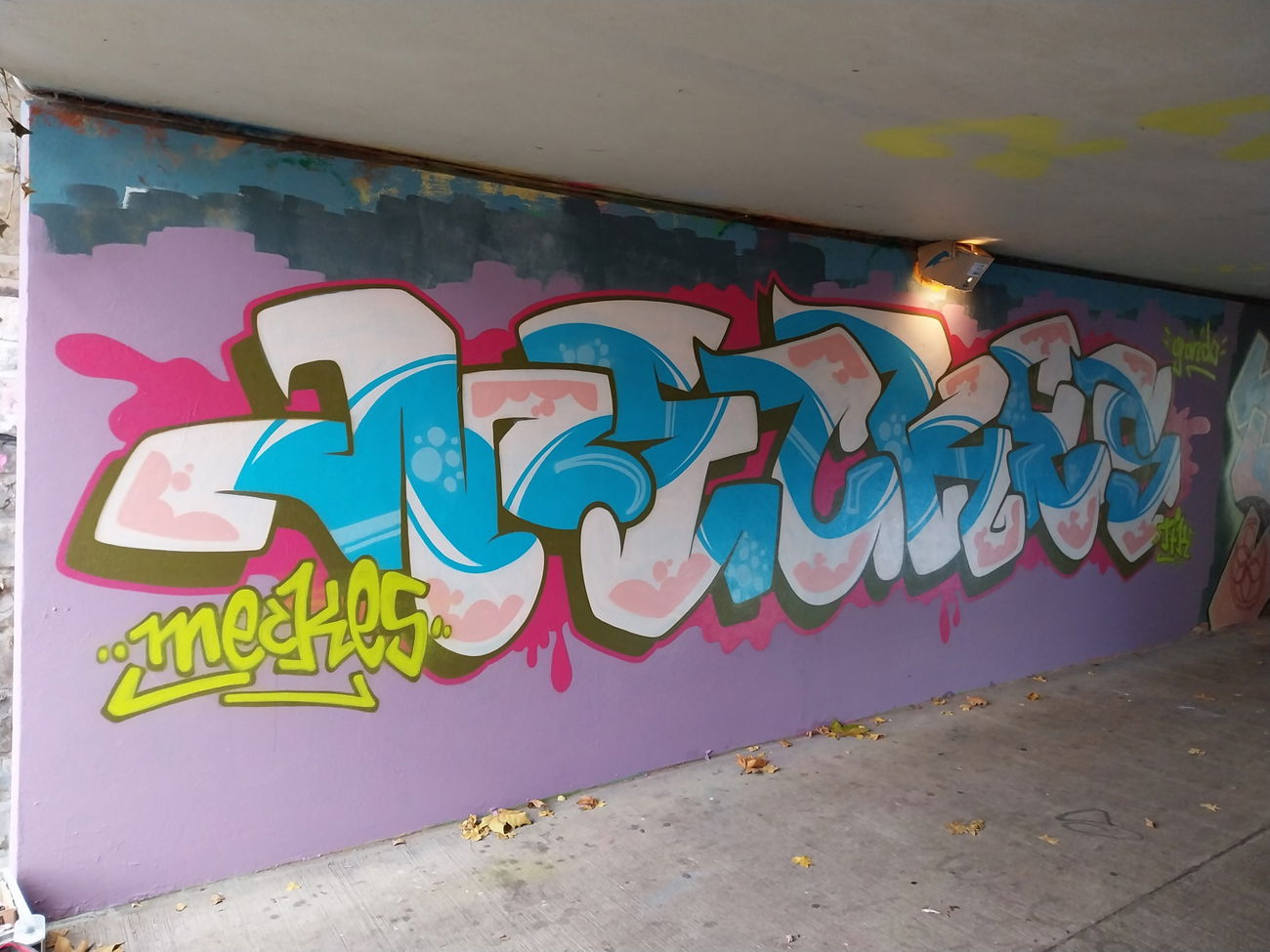 Graffiti Wall - Photo by Meckes