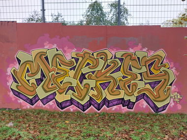 Graffiti Wall - Photo by Meckes - Limburg, 2023