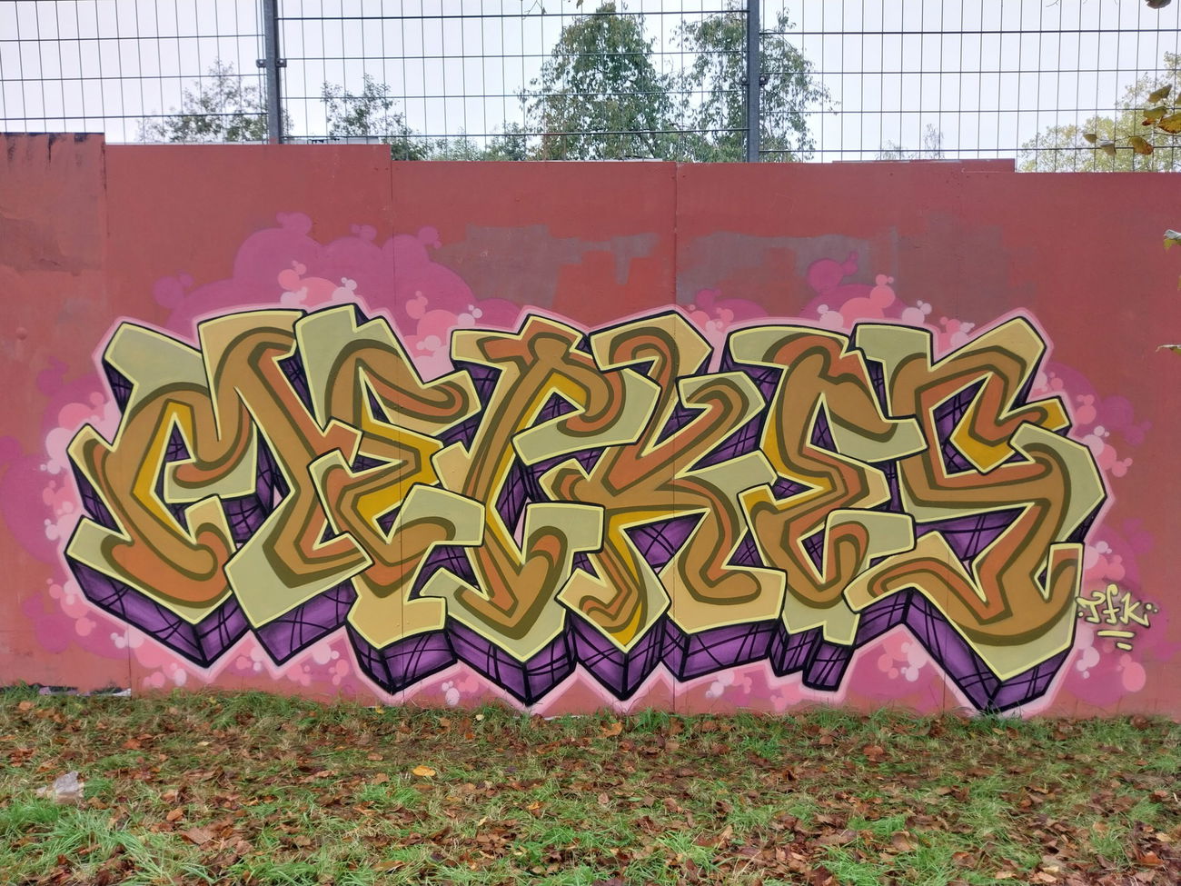 Graffiti Wall - Photo by Meckes - Limburg, 2023