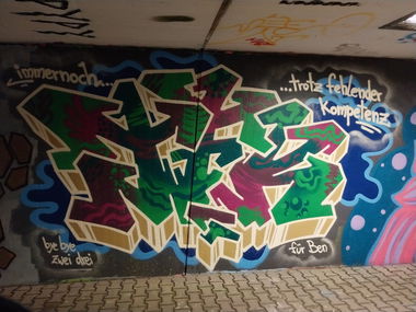 Graffiti Wall - Photo by Meckes