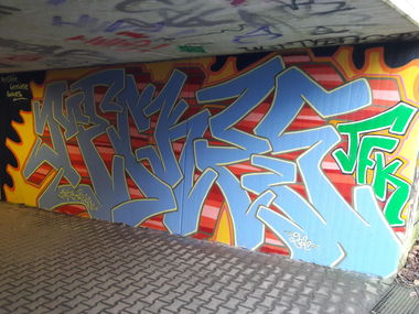 Graffiti Wall - Photo by Meckes - Limburg, meckes, tfk