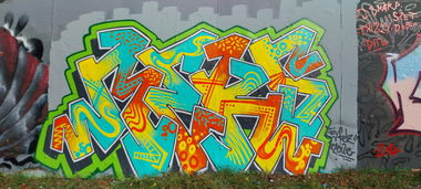 Graffiti Wall - Photo by Meckes