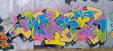 Graffiti Wall - Photo by Meckes