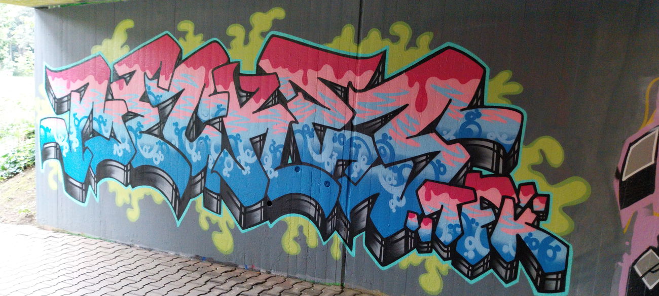 Graffiti Wall - Photo by Meckes