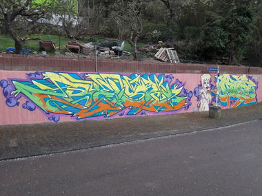 Graffiti Wall - Photo by Meckes - Resq, meckes