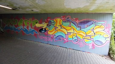 Graffiti Wall - Photo by Meckes