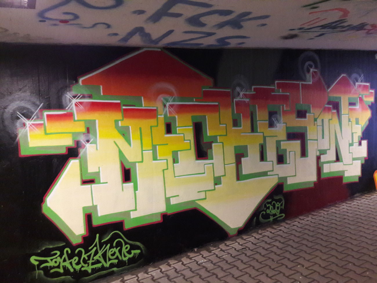 Graffiti Wall - Photo by Meckes - Meckes, Limburg (2020)