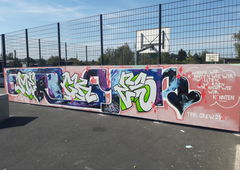 Graffiti Wall in Deutschland - Photo by Meckes - Meckes, grasime, tfk (2020)