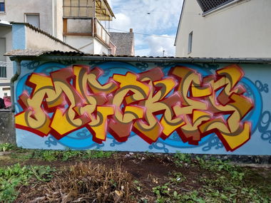 Graffiti Wall - Photo by Meckes - Altendiez