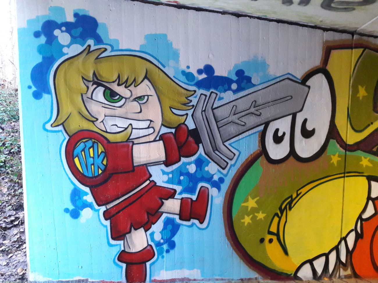 Graffiti Wall - Photo by Meckes