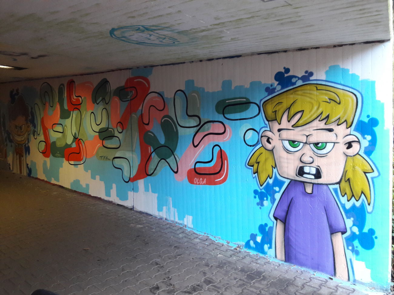 Graffiti Wall - Photo by Meckes - Limburg, tfk