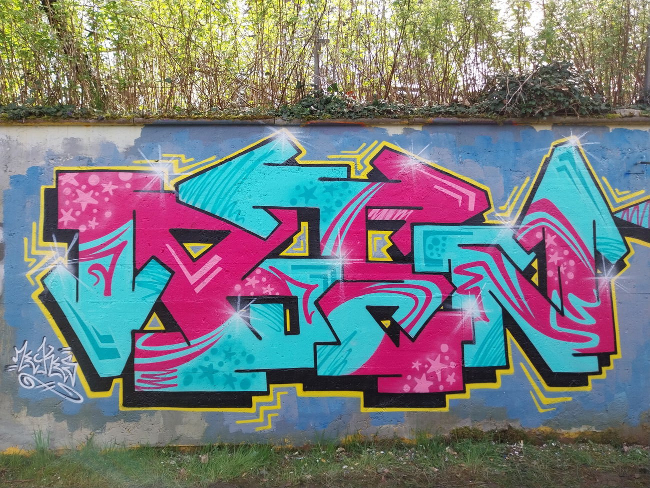 Graffiti Wall - Photo by Meckes