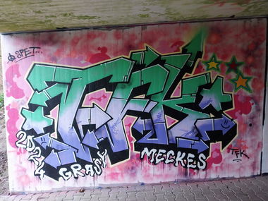 Graffiti Wall - Photo by Meckes - Tfk, toyfelzkerle, graffiti