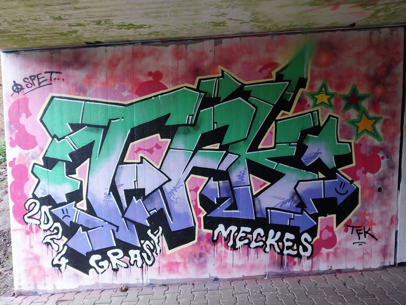 Graffiti Wall - Photo by Meckes - Tfk, toyfelzkerle, graffiti