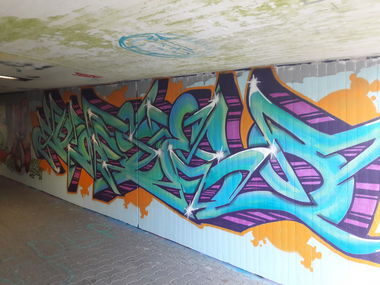 Graffiti Wall - Photo by Meckes