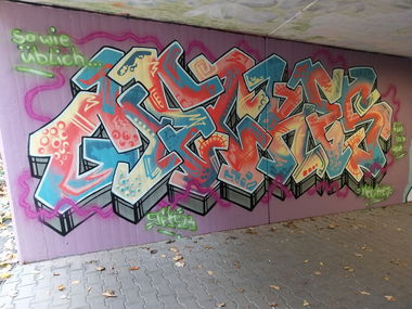Graffiti Wall - Photo by Meckes - Limburg (2023)